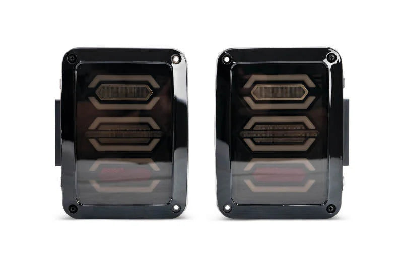 DV8 Offroad 07-18 Jeep Wrangler JK Octagon LED Tail Light - Additional View 8