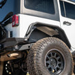 Load image into Gallery viewer, DV8 Offroad 07-18 Jeep Wrangler JK Rear Inner Fender - Satin Black - Back View