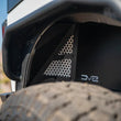 Load image into Gallery viewer, DV8 Offroad 07-18 Jeep Wrangler JK Rear Inner Fender - Satin Black - Additional View 12