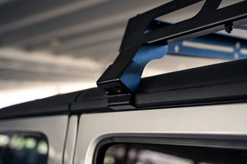DV8 Offroad 07-18 Jeep Wrangler JK Short Roof Rack - Side View