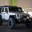 Load image into Gallery viewer, DV8 Offroad 07-18 Jeep Wrangler JK Short Roof Rack - Back View