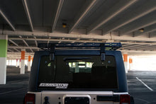 Load image into Gallery viewer, DV8 Offroad 07-18 Jeep Wrangler JK Short Roof Rack - Installation View