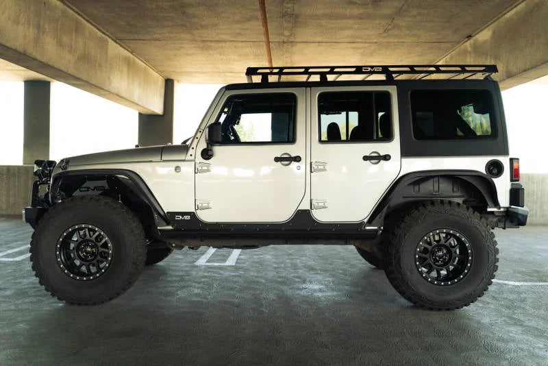 DV8 Offroad 07-18 Jeep Wrangler JK Slim Fender Flares - Additional View 6