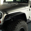 Load image into Gallery viewer, DV8 Offroad 07-18 Jeep Wrangler JK Slim Fender Flares - Additional View 8