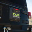Load image into Gallery viewer, DV8 Offroad 07-18 Jeep Wrangler JK Spare Tire Delete - Installation View