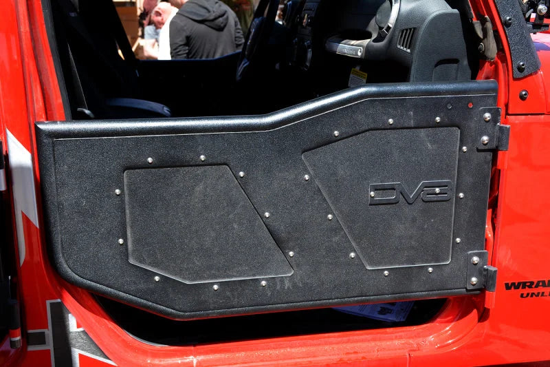 DV8 Offroad 07-18 Jeep Wrangler Jk Rock Doors - Side View