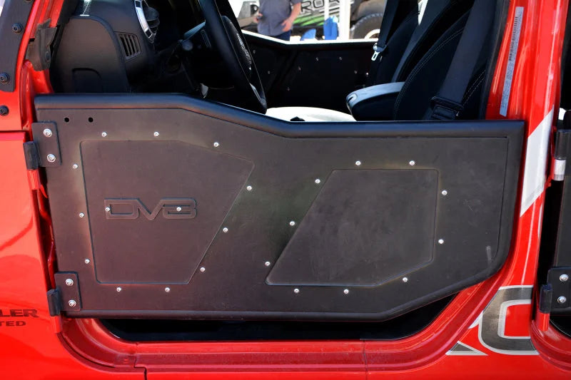 DV8 Offroad 07-18 Jeep Wrangler Jk Rock Doors - Installation View