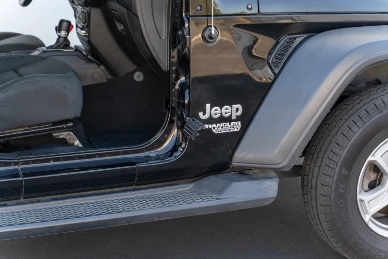 DV8 Offroad 07-23 Jeep Gladiator/Wrangler JT/JK/JL Foot Pegs - Main Product View