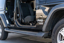 Load image into Gallery viewer, DV8 Offroad 07-23 Jeep Gladiator/Wrangler JT/JK/JL Foot Pegs - Back View