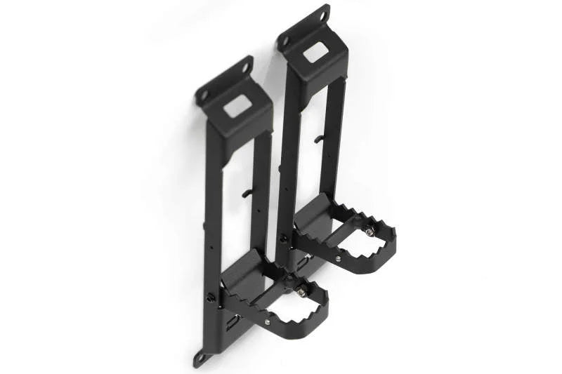 DV8 Offroad 07-23 Jeep Gladiator/Wrangler JT/JK/JL Hinge Mounted Step - Side View