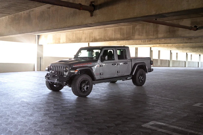 DV8 Offroad 07-23 Jeep Wrangler JK/JL & Gladiator JT FS-1 Series Stubby Front Bumper - Main Product View