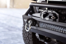 Load image into Gallery viewer, DV8 Offroad 07-23 Jeep Wrangler JK/JL &amp; Gladiator JT FS-1 Series Stubby Front Bumper - Back View