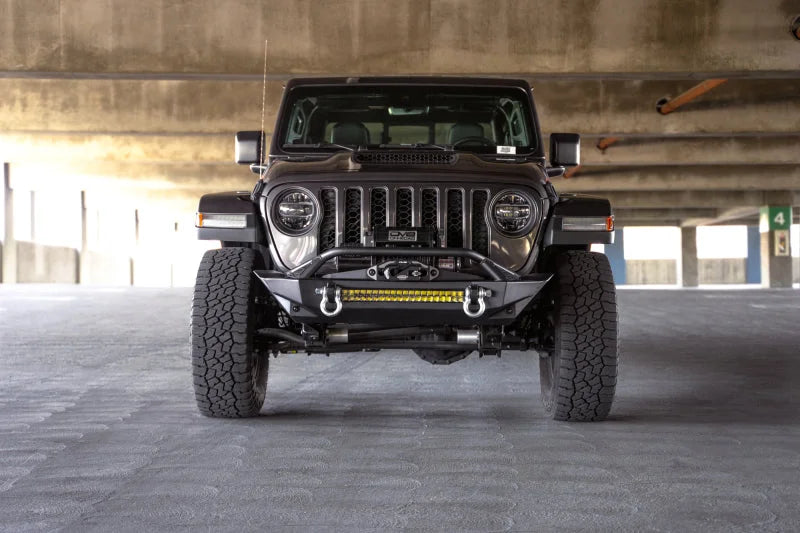 DV8 Offroad 07-23 Jeep Wrangler JK/JL & Gladiator JT FS-1 Series Stubby Front Bumper - Additional View 12