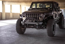 Load image into Gallery viewer, DV8 Offroad 07-23 Jeep Wrangler JK/JL &amp; Gladiator JT FS-15 Series Front Bumper - Back View