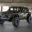 Load image into Gallery viewer, DV8 Offroad 07-23 Jeep Wrangler/Gladiator JT/JK/JL FS-25 Stubby Front Bumper w/Plated Bull Bar - Main Product View