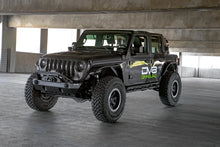 Load image into Gallery viewer, DV8 Offroad 07-23 Jeep Wrangler/Gladiator JT/JK/JL FS-25 Stubby Front Bumper w/Plated Bull Bar - Main Product View