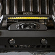Load image into Gallery viewer, DV8 Offroad 07-23 Jeep Wrangler/Gladiator JT/JK/JL FS-25 Stubby Front Bumper w/Plated Bull Bar - Side View