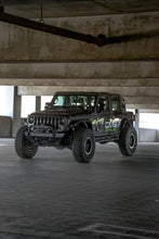 Load image into Gallery viewer, DV8 Offroad 07-23 Jeep Wrangler/Gladiator JT/JK/JL FS-25 Stubby Front Bumper w/Plated Bull Bar - Additional View 8