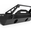Load image into Gallery viewer, DV8 Offroad 07-23 Jeep Wrangler/Gladiator JT/JK/JL FS-25 Stubby Front Bumper w/Plated Bull Bar - Additional View 13