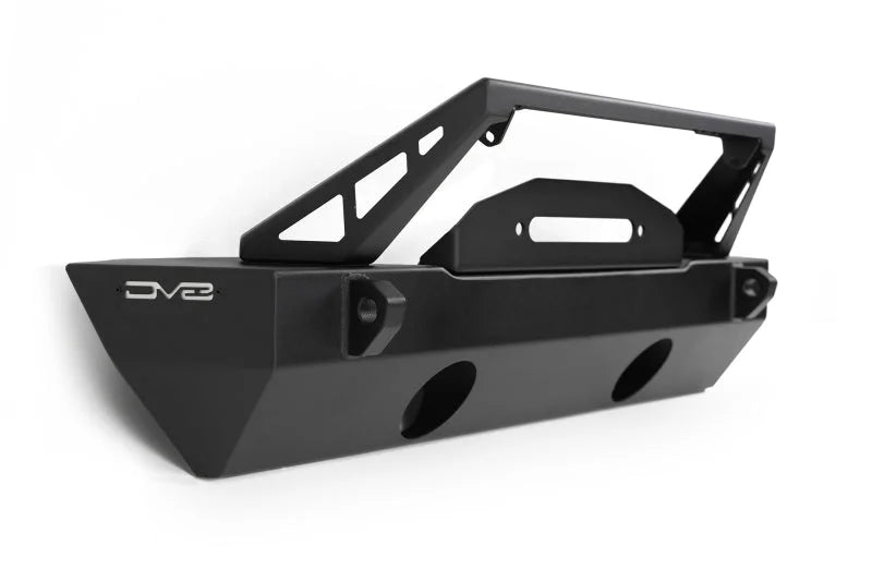 DV8 Offroad 07-23 Jeep Wrangler/Gladiator JT/JK/JL FS-25 Stubby Front Bumper w/Plated Bull Bar - Additional View 13