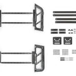 Load image into Gallery viewer, DV8 Offroad 07-23 Toyota Tundra / 09-23 Ford F150 Raptor MTO Series Bed Rack -  2pc Adj. - Additional View 9