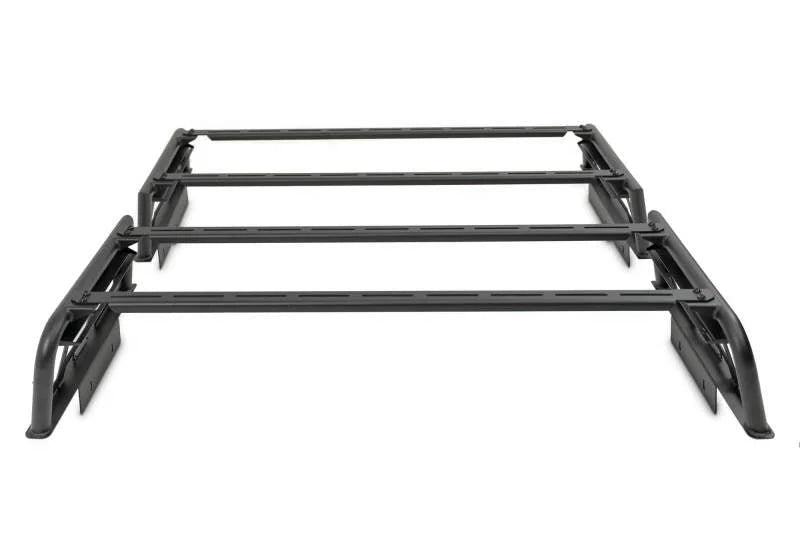 DV8 Offroad 07-23 Toyota Tundra / 09-23 Ford F150 Raptor MTO Series Bed Rack -  2pc Adj. - Additional View 11