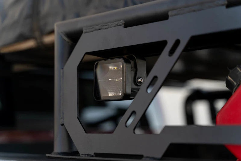 DV8 Offroad 07-23 Toyota Tundra / 09-23 Ford F150 Raptor MTO Series Bed Rack -  2pc Adj. - Additional View 12