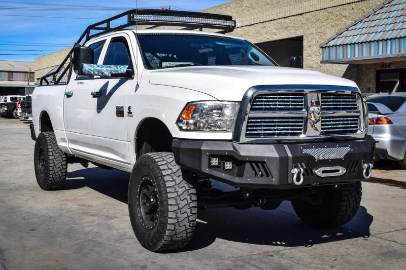 DV8 Offroad 10-18 RAM 2500 Front Bumper - Back View