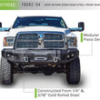 Load image into Gallery viewer, DV8 Offroad 10-18 RAM 2500 Front Bumper - Additional View 5