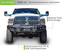 Load image into Gallery viewer, DV8 Offroad 10-18 RAM 2500 Front Bumper - Additional View 5