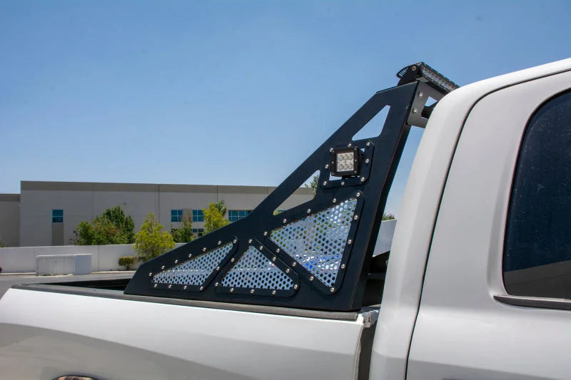 DV8 Offroad 10-18 Ram 2500/3500 Bolt On Chase Rack - Installation View