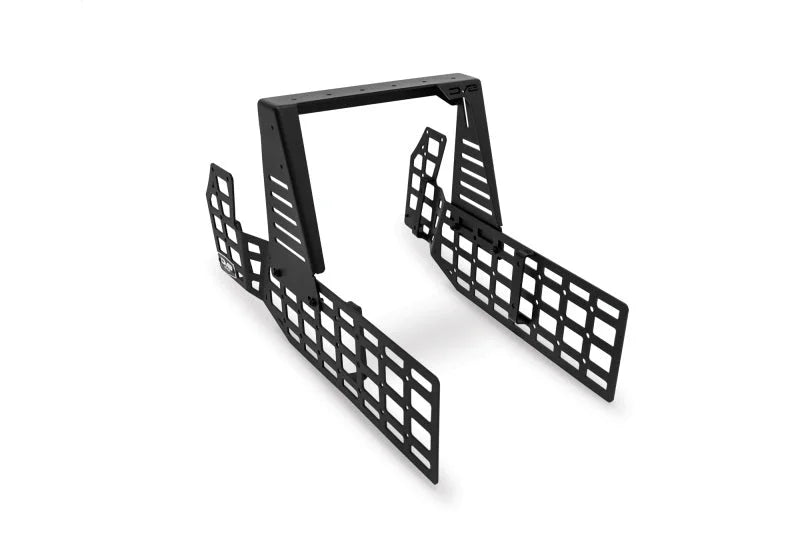 DV8 Offroad 10-23 Toyota 4Runner Center Console Molle Panels & Device Mount - Main Product View