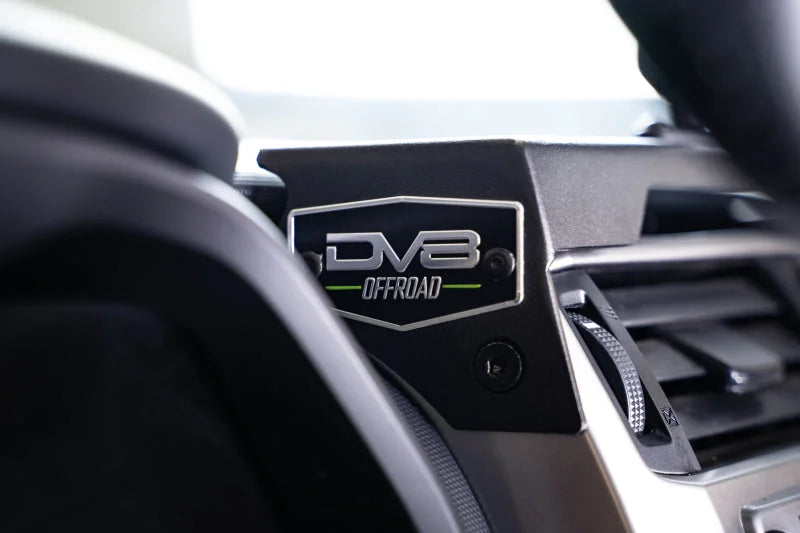 DV8 Offroad 10-23 Toyota 4Runner Digital Device Dash Mount - Back View