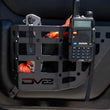 Load image into Gallery viewer, DV8 Offroad 11-18 Jeep Wrangler JK 4 Door Only Rear Door Pocket Molle Panels - Black - Main Product View