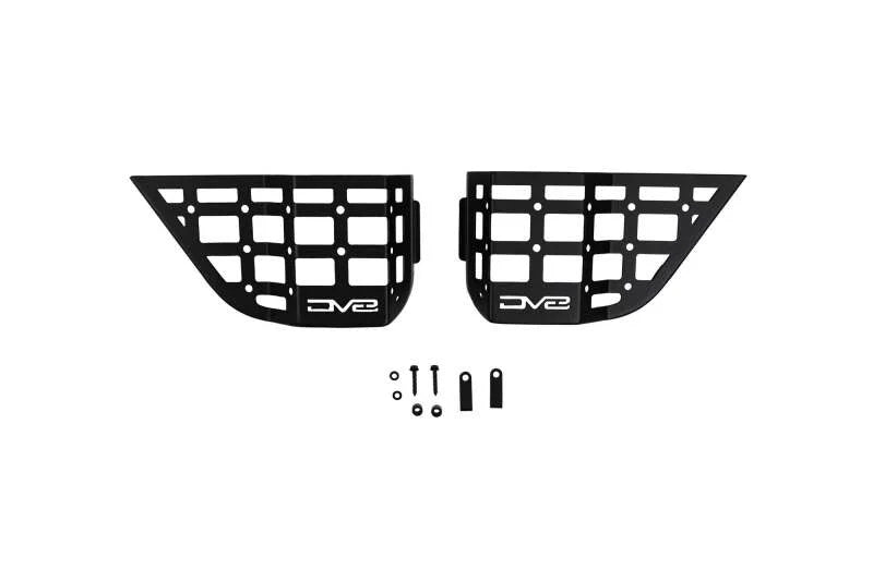 DV8 Offroad 11-18 Jeep Wrangler JK Front Door Pocket Molle Panels - Additional View 8