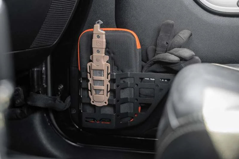DV8 Offroad 11-18 Jeep Wrangler JK Front Door Pocket Molle Panels - Additional View 10
