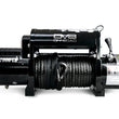 Load image into Gallery viewer, DV8 Offroad 12000 LB Winch w/ Synthetic Line &amp; Wireless Remote - Black - Back View