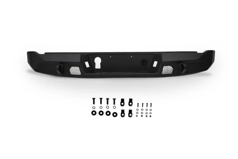 DV8 Offroad 14-22 Chevy Colorado / 15-22 GMC Canyon MTO Series Rear Bumper - Installation View