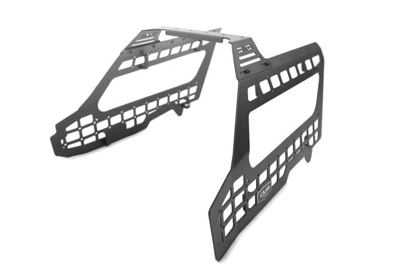 DV8 Offroad 15-20 Ford F150 / 17-21 Ford F250/F350 Center Console Molle Panels & Device Mount - Side View