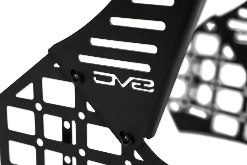 DV8 Offroad 16-23 Toyota Tacoma Center Console Molle Panels & Device Mount - Side View