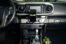 Load image into Gallery viewer, DV8 Offroad 16-23 Toyota Tacoma Center Console Molle Panels &amp; Device Mount - Back View