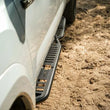 Load image into Gallery viewer, DV8 Offroad 16-23 Toyota Tacoma Crew Cab OE Plus Side Steps - Back View
