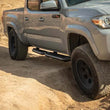 Load image into Gallery viewer, DV8 Offroad 16-23 Toyota Tacoma Crew Cab OE Plus Side Steps - Installation View