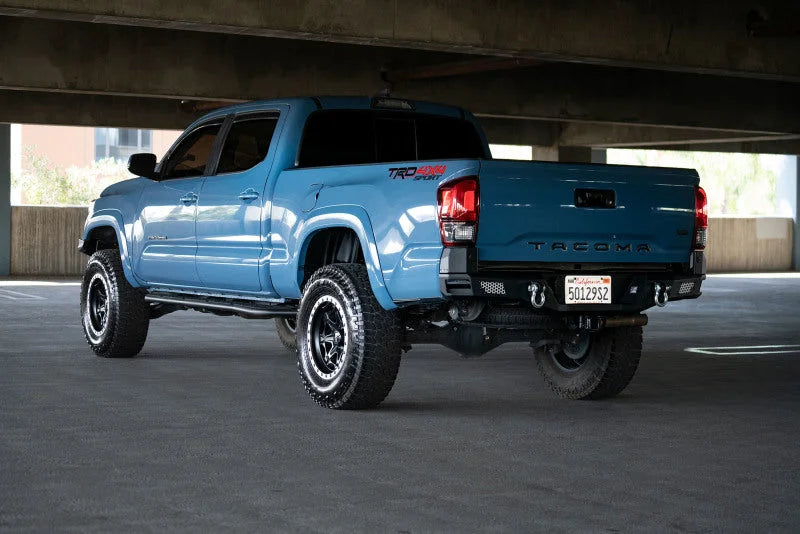 DV8 Offroad 16-23 Toyota Tacoma MTO Series Rear Bumper - Back View