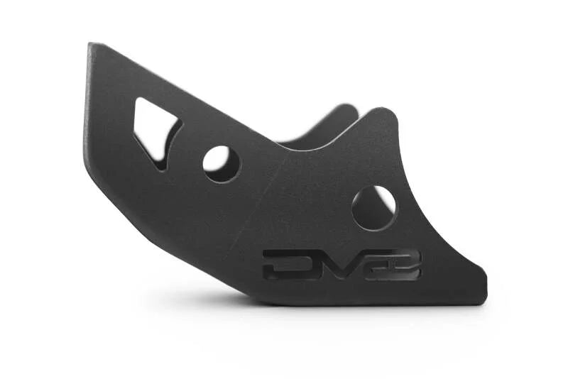 DV8 Offroad 16-23 Toyota Tacoma Rear Shock Skid Plates - Side View