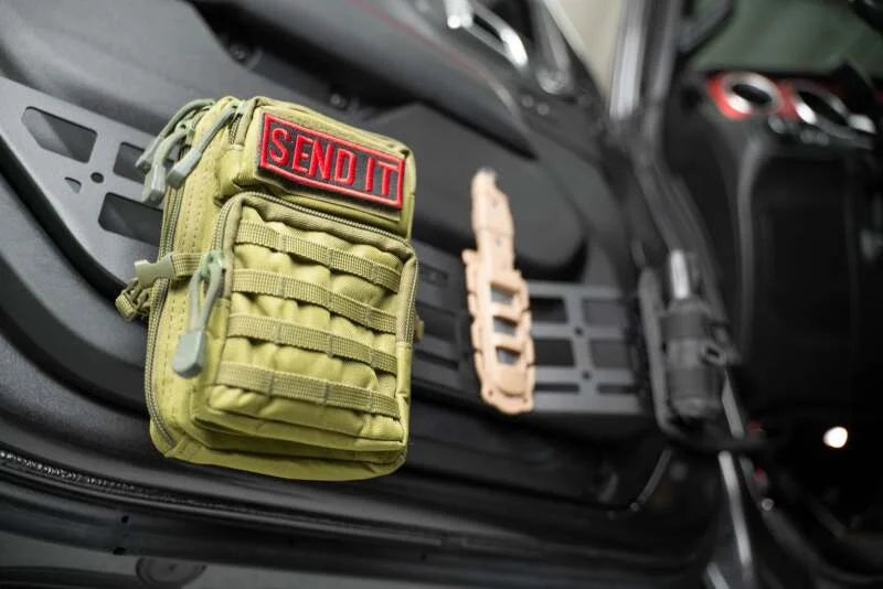 DV8 Offroad 18-20 Jeep Wrangler (JL)/Gladiator (JT) Front Door Pocket Molle Panels - Additional View 8