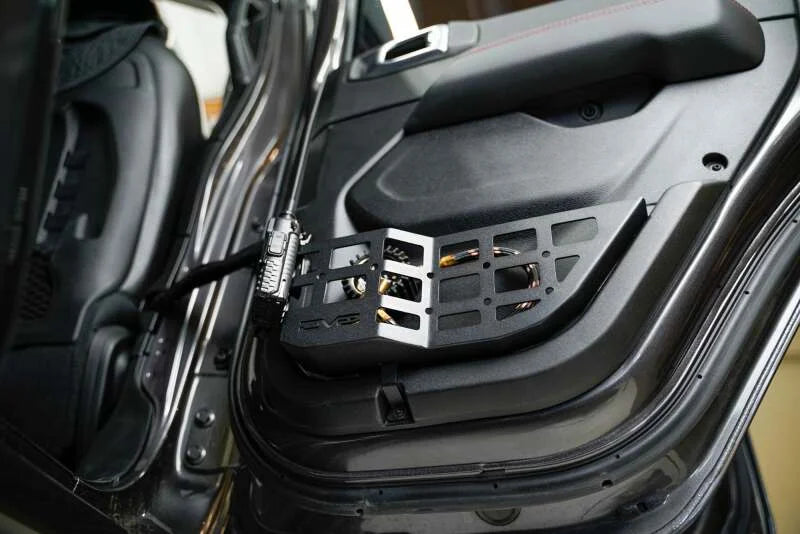 DV8 Offroad 18-20 Jeep Wrangler (JL)/Gladiator (JT) Rear Door Pocket Molle Panels - Additional View 7