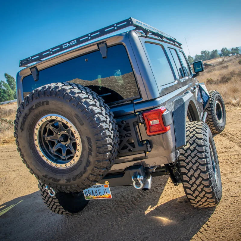 DV8 Offroad 18-21 Jeep Wrangler JL 4-Door Roof Rack - Additional View 6