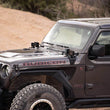 Load image into Gallery viewer, DV8 Offroad 18-22 Jeep Gladiator JT Cowl Light Bar Bracket - Back View