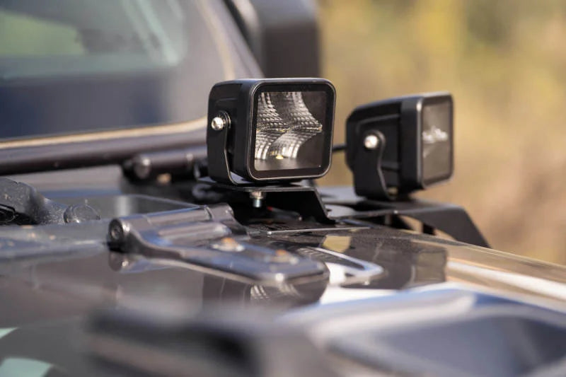 DV8 Offroad 18-22 Jeep Gladiator JT Cowl Light Bar Bracket - Additional View 16